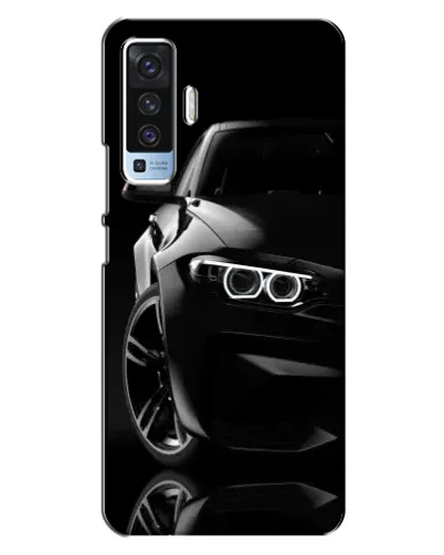 Чохол для Vivo X50 з картинкою «Чорна BMW — профіль» Чохол для Vivo X50 з картинкою «Чорна BMW — профіль»