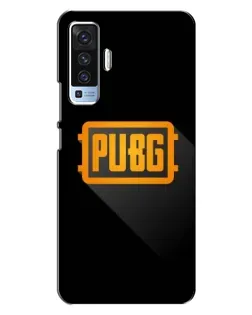 Чехол для Vivo X50 с картинкой «PUBG — рамка лого»