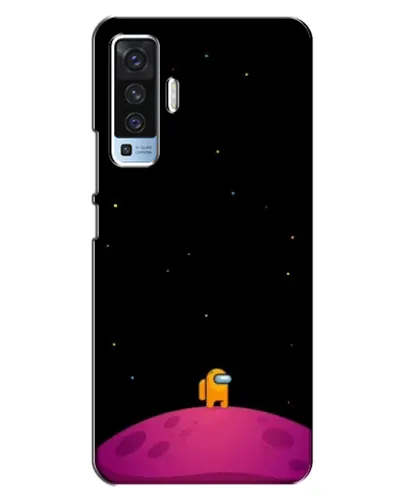 Чехол для Vivo X50 с картинкой «Одинокий герой на планете» Чехол для Vivo X50 с картинкой «Одинокий герой на планете»