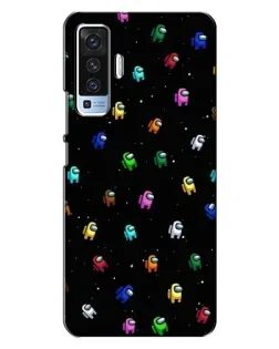 Чехол для Vivo X50 с картинкой «Экипаж Among Us» Чехол для Vivo X50 с картинкой «Экипаж Among Us»