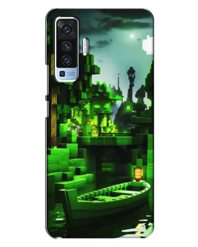 Чехол для Vivo X50 с картинкой «Minecraft лесной пейзаж» Чехол для Vivo X50 с картинкой «Minecraft лесной пейзаж»