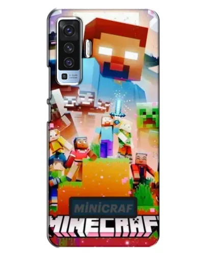 Чехол для Vivo X50 с картинкой «Minecraft герои игры» Чехол для Vivo X50 с картинкой «Minecraft герои игры»