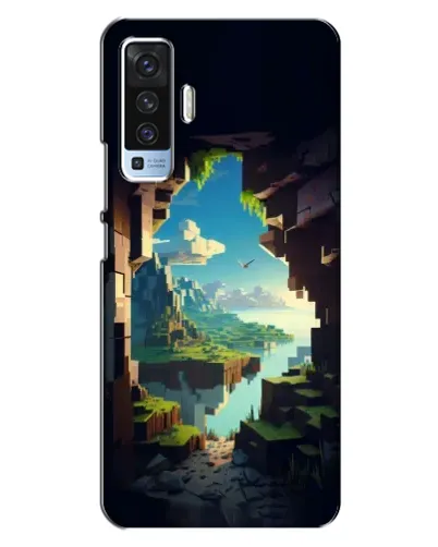 Чехол для Vivo X50 с картинкой «Вид из пещеры» Чехол для Vivo X50 с картинкой «Вид из пещеры»