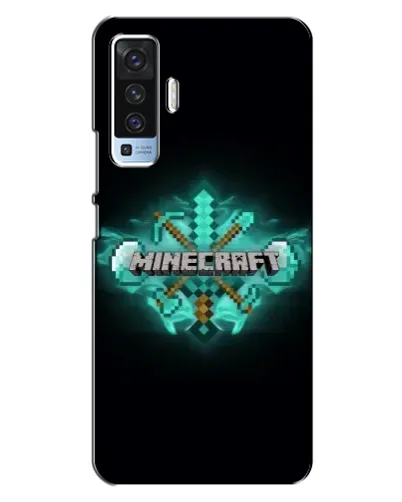 Чехол для Vivo X50 с картинкой «Minecraft Diamond лого» Чехол для Vivo X50 с картинкой «Minecraft Diamond лого»