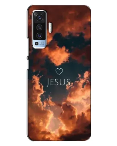 Чехол для Vivo X50 с картинкой «Сияние Имени Jesus»