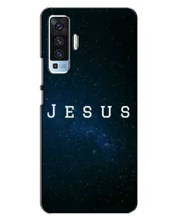 Чехол для Vivo X50 с картинкой «Звездное небо Jesus»