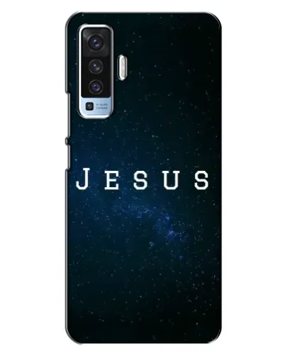 Чехол для Vivo X50 с картинкой «Звездное небо Jesus»