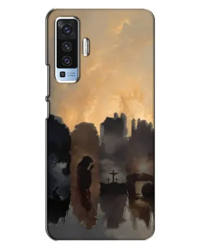 Чехол для Vivo X50 с картинкой «Дорога к вере»