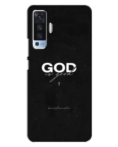Чехол для Vivo X50 с картинкой «GOD — Бог над всем»