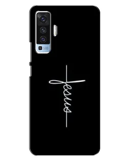 Чехол для Vivo X50 с картинкой «Тонкая линия веры»