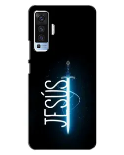 Чехол для Vivo X50 с картинкой «Меч Духа Jesus»