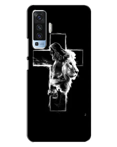 Чехол для Vivo X50 с картинкой «Сияющий крест Jesus» Чехол для Vivo X50 с картинкой «Сияющий крест Jesus»