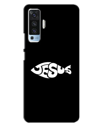 Чехол для Vivo X50 с картинкой «Рыба Jesus» Чехол для Vivo X50 с картинкой «Рыба Jesus»
