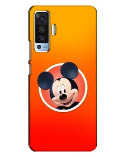 Чехол для Vivo X50 с картинкой «Mickey в круге»