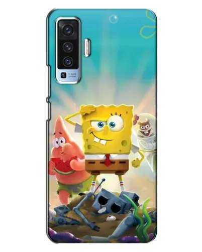 Чехол для Vivo X50 с картинкой «Спанч Боб победитель» Чехол для Vivo X50 с картинкой «Спанч Боб победитель»