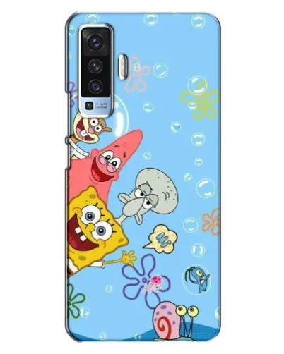 Чехол для Vivo X50 с картинкой «Веселые пузырьки» Чехол для Vivo X50 с картинкой «Веселые пузырьки»