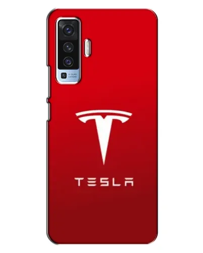 Чехол для Vivo X50 с картинкой «Tesla Red Classic» Чехол для Vivo X50 с картинкой «Tesla Red Classic»