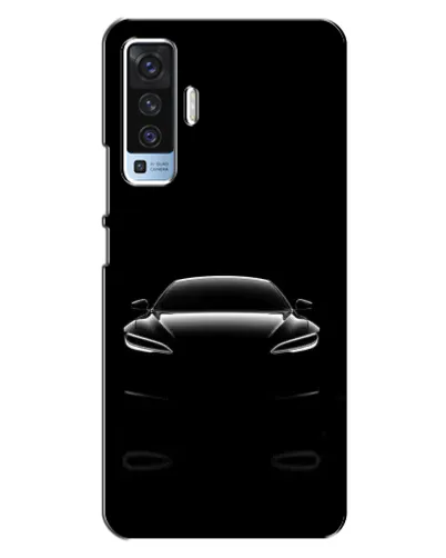 Чехол для Vivo X50 с картинкой «Силуэт Tesla Night» Чехол для Vivo X50 с картинкой «Силуэт Tesla Night»