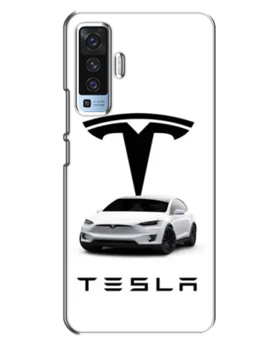Чехол для Vivo X50 с картинкой «Tesla White Style» Чехол для Vivo X50 с картинкой «Tesla White Style»