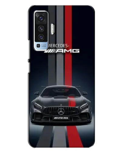 Чехол для Vivo X50 с картинкой «Mercedes — белый карбон» Чехол для Vivo X50 с картинкой «Mercedes — белый карбон»