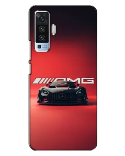 Чехол для Vivo X50 с картинкой «Mercedes AMG — красная линия» Чехол для Vivo X50 с картинкой «Mercedes AMG — красная линия»