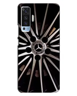 Чехол для Vivo X50 с картинкой «Диск Mercedes»