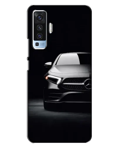 Чехол для Vivo X50 с картинкой «Свет фар Mercedes» Чехол для Vivo X50 с картинкой «Свет фар Mercedes»