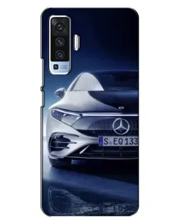 Чехол для Vivo X50 с картинкой «Mercedes EQ — будущее»