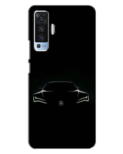Чохол для Vivo X50 з картинкою «Mercedes — силует авто» Чохол для Vivo X50 з картинкою «Mercedes — силует авто»