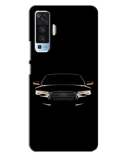 Чехол для Vivo X50 с картинкой «Audi — ночной контур» Чехол для Vivo X50 с картинкой «Audi — ночной контур»