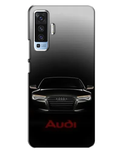 Чехол для Vivo X50 с картинкой «Audi — градиентный контур» Чехол для Vivo X50 с картинкой «Audi — градиентный контур»
