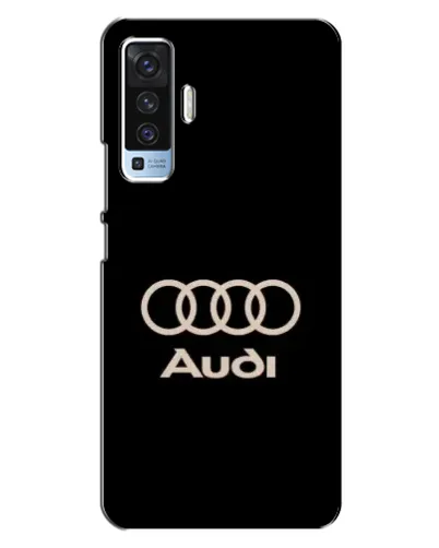 Чехол для Vivo X50 с картинкой «Audi — золотой логотип» Чехол для Vivo X50 с картинкой «Audi — золотой логотип»