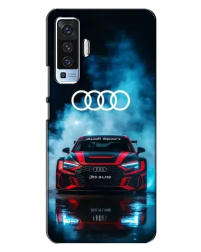 Чехол для Vivo X50 с картинкой «Audi Sport — неон» Чехол для Vivo X50 с картинкой «Audi Sport — неон»