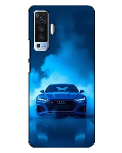 Чехол для Vivo X50 с картинкой «Audi — голубая энергия» Чехол для Vivo X50 с картинкой «Audi — голубая энергия»