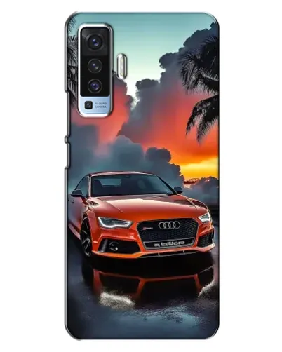 Чехол для Vivo X50 с картинкой «Audi — закат» Чехол для Vivo X50 с картинкой «Audi — закат»