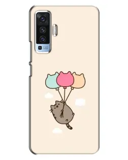 Чехол для Vivo X50 с картинкой «Пушин на шариках»