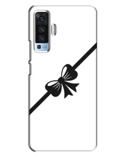 Чехол для Vivo X50 с картинкой «Диагональный бант»