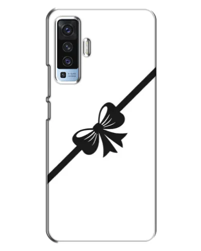 Чехол для Vivo X50 с картинкой «Диагональный бант» Чехол для Vivo X50 с картинкой «Диагональный бант»