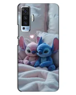 Чехол для Vivo X50 с картинкой «Плюшевые Стич Ангел» Чехол для Vivo X50 с картинкой «Плюшевые Стич Ангел»