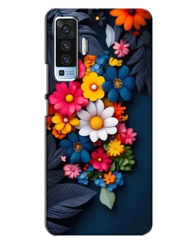 Чехол для Vivo X50 с картинкой «Цветочная феерия» Чехол для Vivo X50 с картинкой «Цветочная феерия»