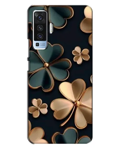 Чехол для Vivo X50 с картинкой «Клевер в золоте» Чехол для Vivo X50 с картинкой «Клевер в золоте»