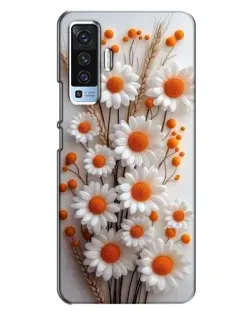 Чехол для Vivo X50 с картинкой «Белые сухоцветы» Чехол для Vivo X50 с картинкой «Белые сухоцветы»