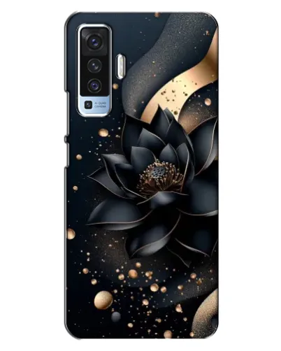 Чехол для Vivo X50 с картинкой «Черный лотос» Чехол для Vivo X50 с картинкой «Черный лотос»