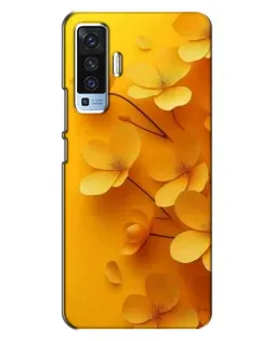 Чехол для Vivo X50 с картинкой «Золотые лепестки» Чехол для Vivo X50 с картинкой «Золотые лепестки»