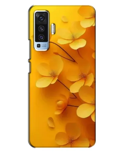 Чехол для Vivo X50 с картинкой «Золотые лепестки» Чехол для Vivo X50 с картинкой «Золотые лепестки»