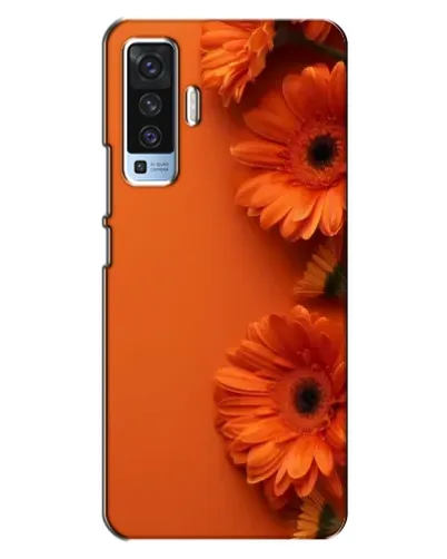 Чехол для Vivo X50 с картинкой «Оранжевые герберы» Чехол для Vivo X50 с картинкой «Оранжевые герберы»