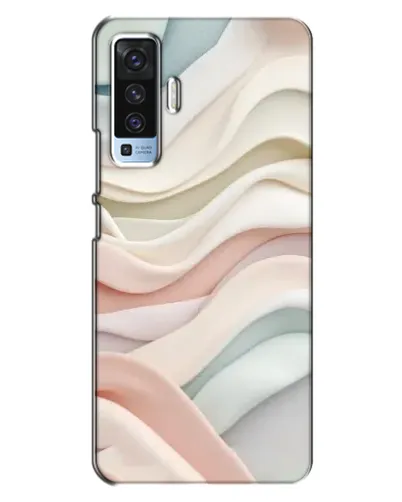 Чехол для Vivo X50 с картинкой «Пастельные нежные волны» Чехол для Vivo X50 с картинкой «Пастельные нежные волны»