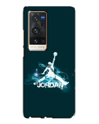Чехол для Vivo X60 Pro Plus с картинкой «Jordan Blue Fire» Чехол для Vivo X60 Pro Plus с картинкой «Jordan Blue Fire»