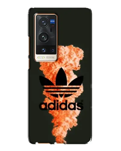 Чехол для Vivo X60 Pro Plus с картинкой «Оранжевый дым Adidas» Чехол для Vivo X60 Pro Plus с картинкой «Оранжевый дым Adidas»