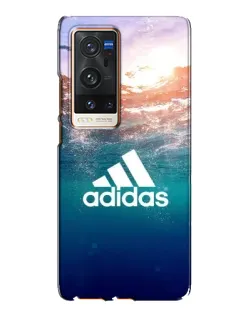 Чехол для Vivo X60 Pro Plus с картинкой «Океанская глубина адидас»